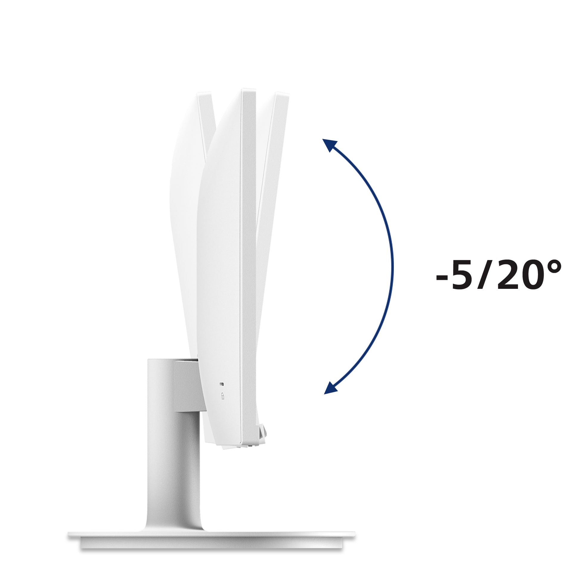 Philips 271V8AW/00 – Monitor, 27", 250 cd/m², Adaptive Sync, Integrierte Lautsprecher, VESA 100 × 100, Weiss