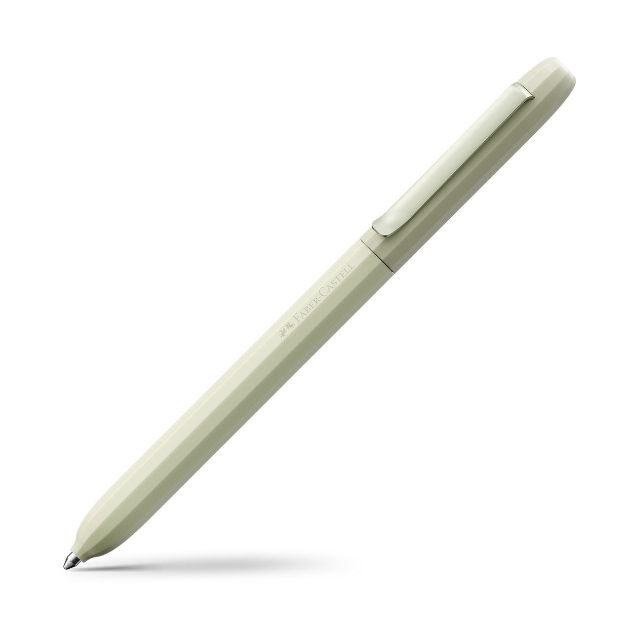 Faber-Castell Avori Kugelschreiber – Blau, Recycelbarer Kunststoff, Grün, 1er Pack