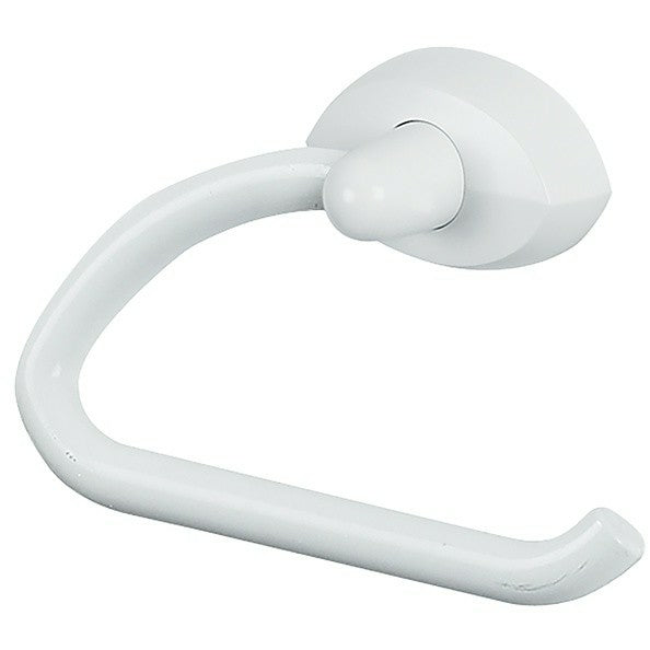 Spirella Toilettenpapierhalter – Polypropylen, Weiss, Wandmontiert, Zum Bohren, H 6 cm
