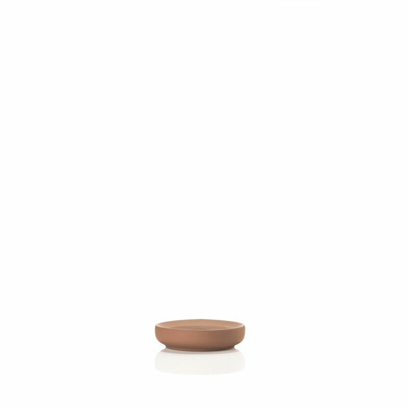 Zone Denmark Seifenschale Ume – Steingut, Ø12×3 cm, Terrakotta