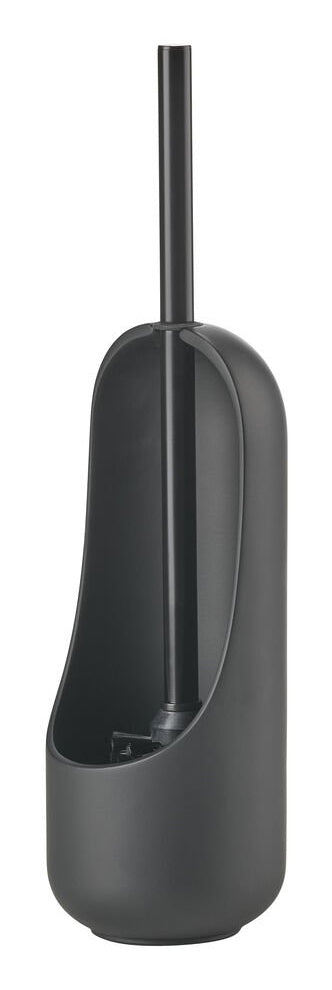 Zone Denmark WC-Bürstenset – Keramik, Stahl, Schwarz, H 41 cm, Ø 11,8 cm