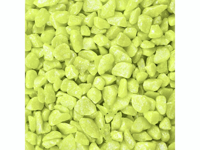 KNORR prandell Dekosteine – 500 ml, Korngrösse 9–13 mm – Steingut, Apfelgrün