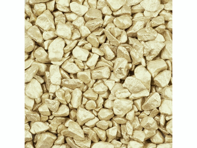 KNORR prandell Dekosteine – 9–13 mm, 500 ml – Steingut, Gold