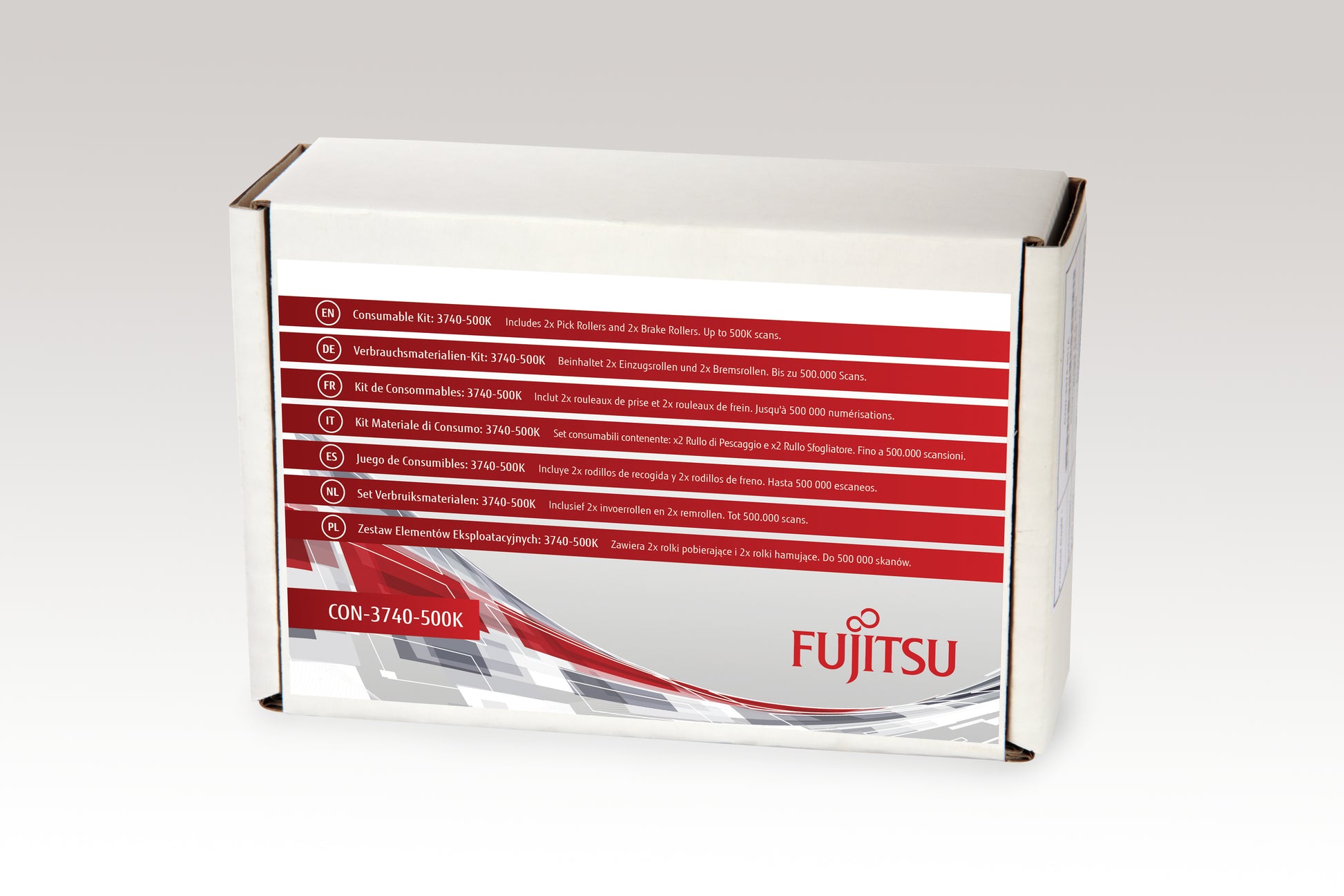 Fujitsu Einzugsrollen-Kit – für fi-7x00-Serie
