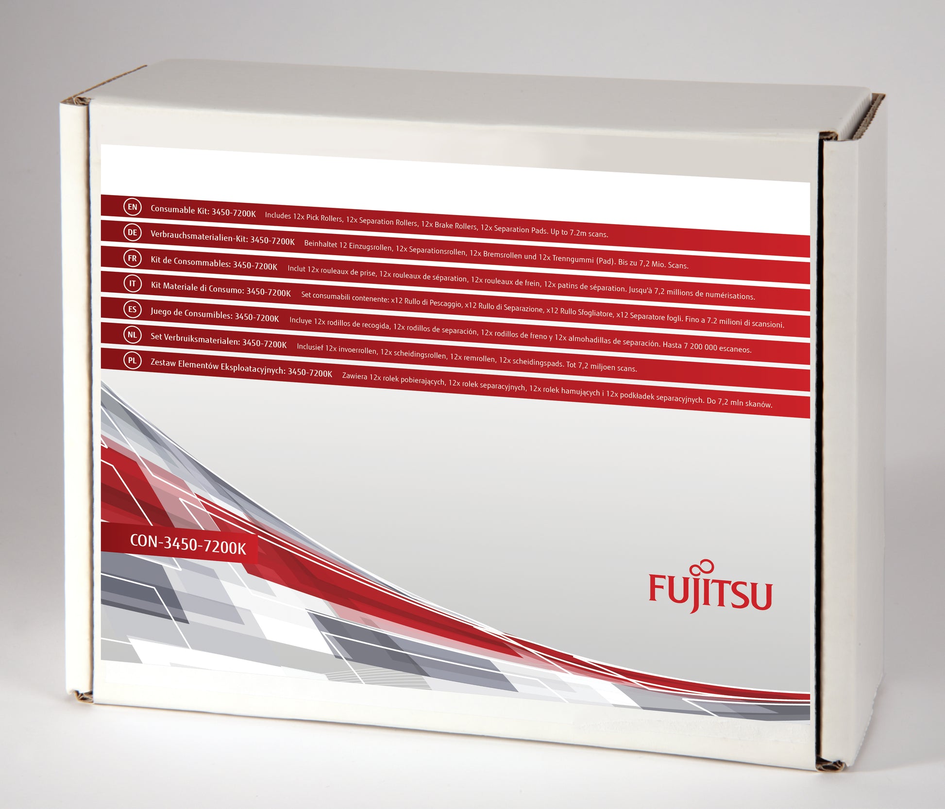 Fujitsu Wartungsset – für FI-5950, 12 Stk.