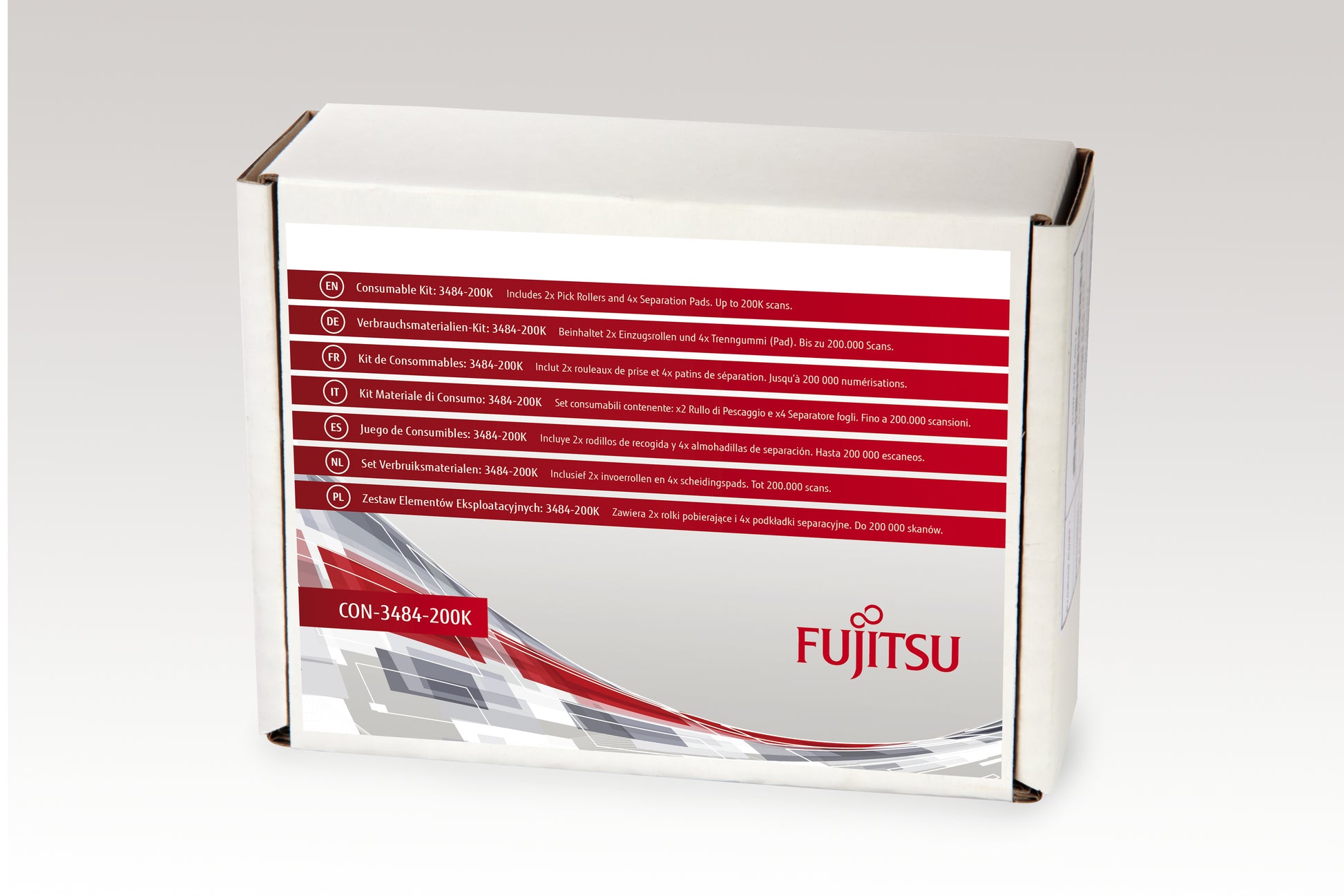 Fujitsu Einzugsrollen-Kit – für FI-6010C