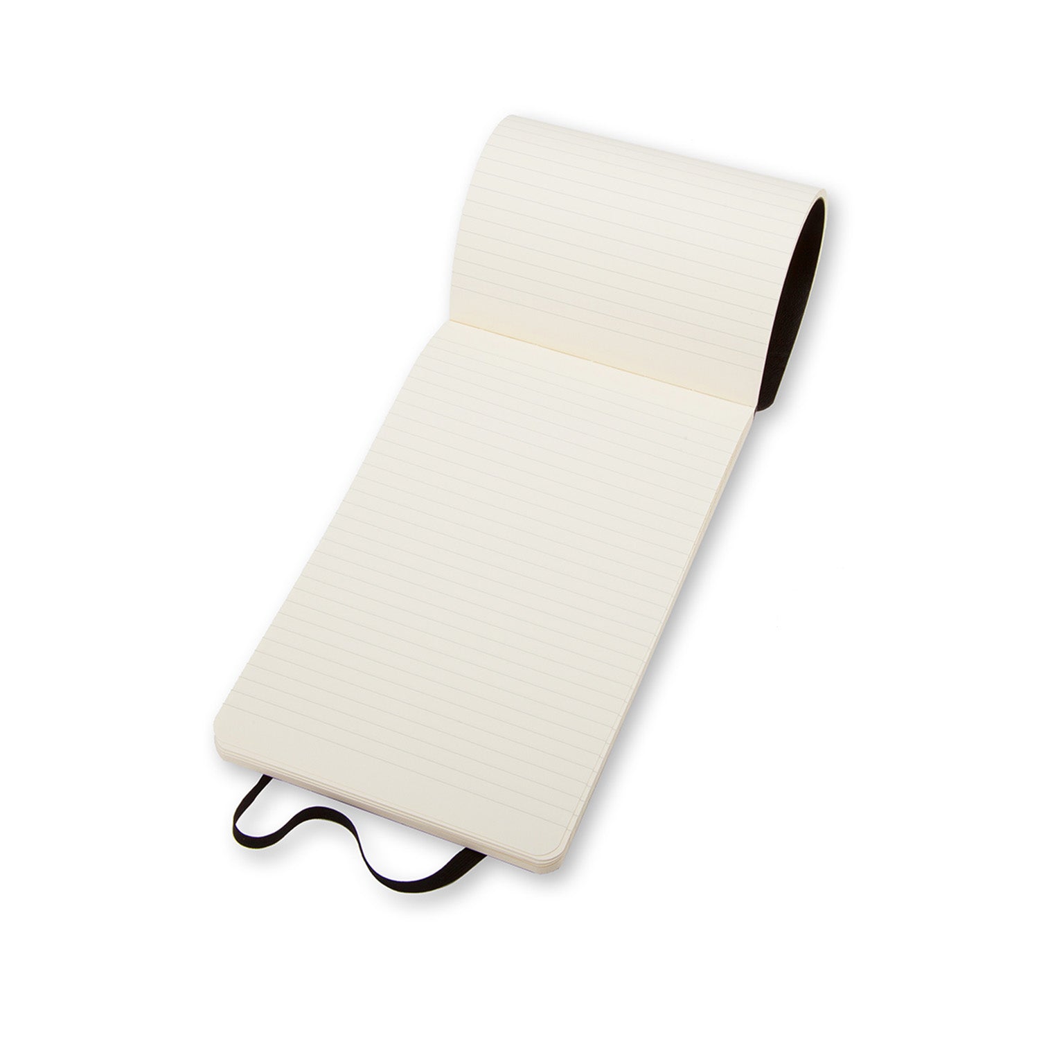 Moleskine Notizbuch, 90 × 140 mm, liniert, Leimbindung, Softcover, 192 Seiten, 70 g/m² – schwarz