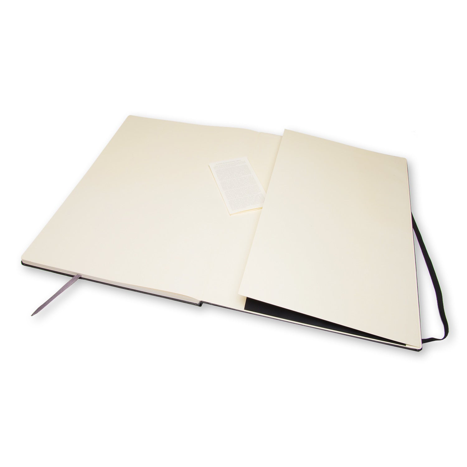 Moleskine Skizzenbuch, A3, 165 g/m², 96 Seiten, schwarz, mit Gummiband, Hardcover, säurefrei