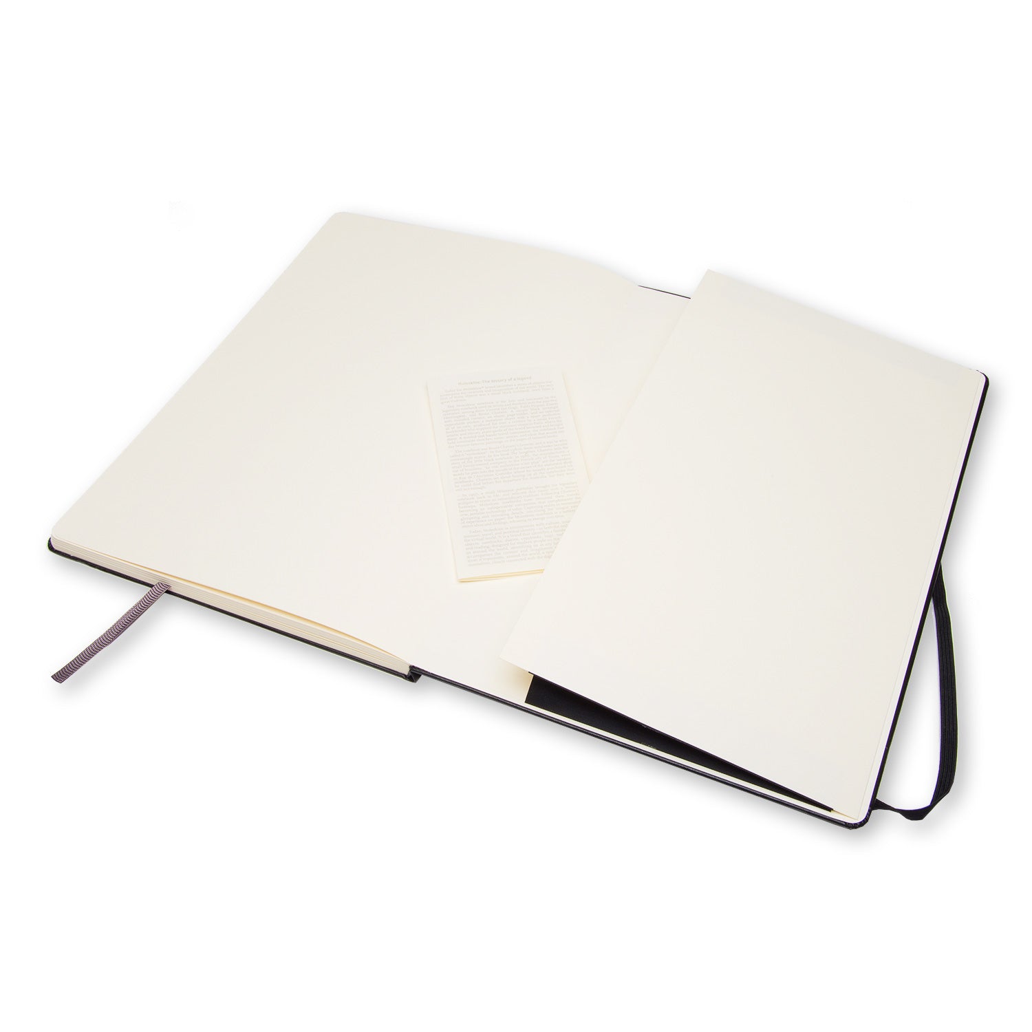 Moleskine Skizzenbuch, A4, 165 g/m², 96 Seiten, schwarz, mit Gummiband, Hardcover, säurefrei