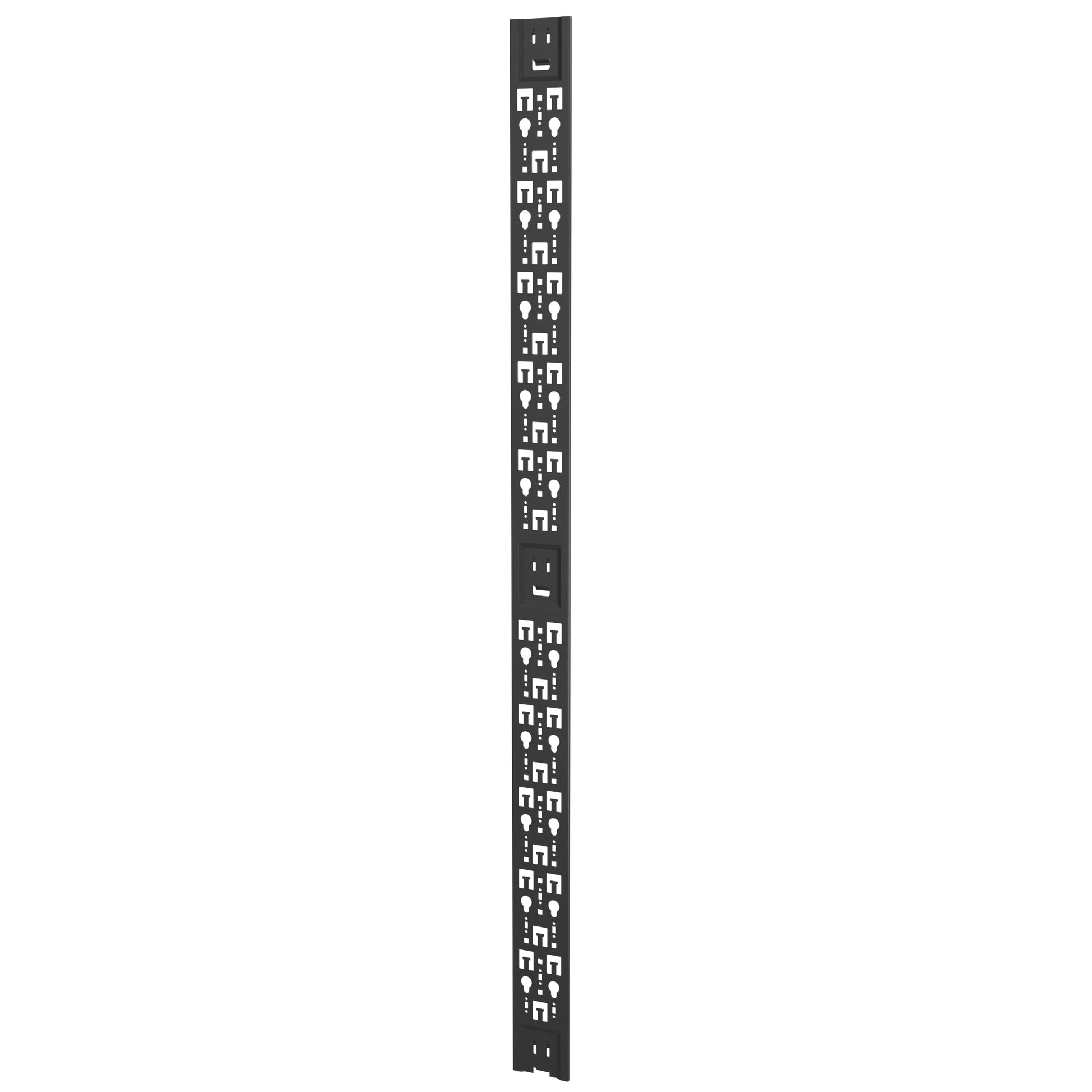 Vertiv Kabelmanagementtafel, 48U, 4" breit, 2 Stück, Schwarz