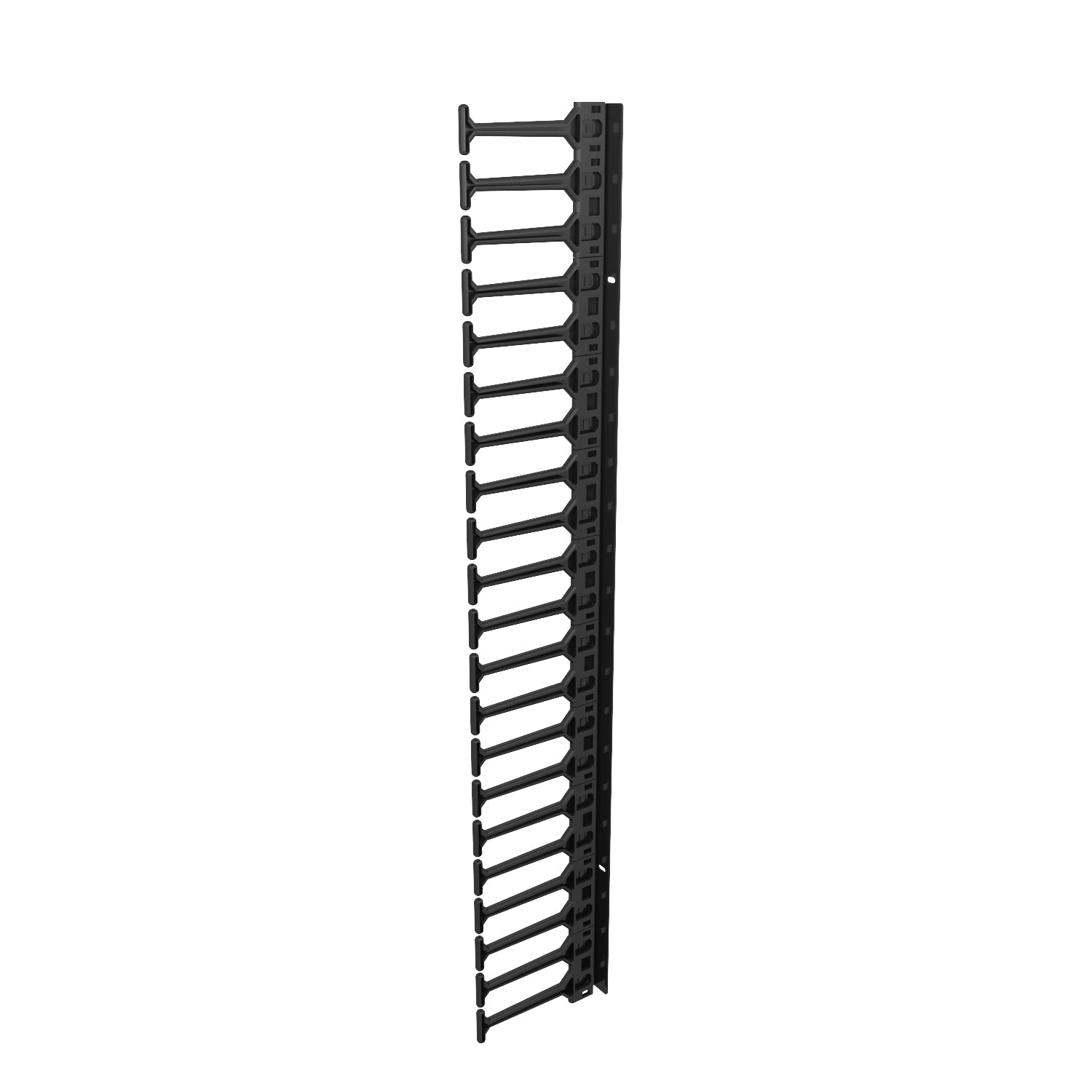 Vertiv CableManager 600 Wide – Kabelmanagementtafel, 600 mm, 42U, schwarz, 2 Stück