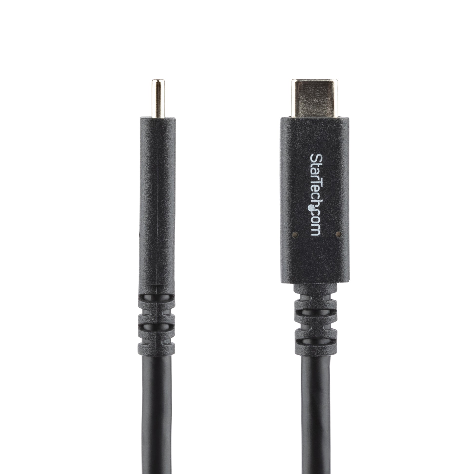 StarTech.com USB-C auf USB-C Kabel – USB 3.2 Gen 1 (5 Gbit/s) – 1,8 m – PD 100 W – 4K/60 – Schwarz