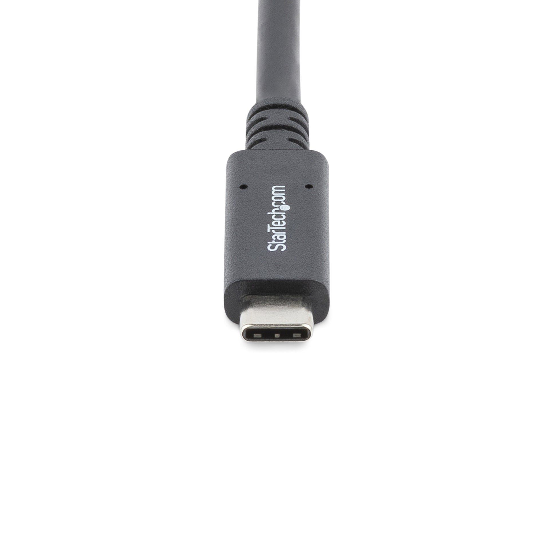 StarTech.com USB-C auf USB-C Kabel – USB 3.2 Gen 1 (5 Gbit/s) – 1,8 m – PD 100 W – 4K/60 – Schwarz