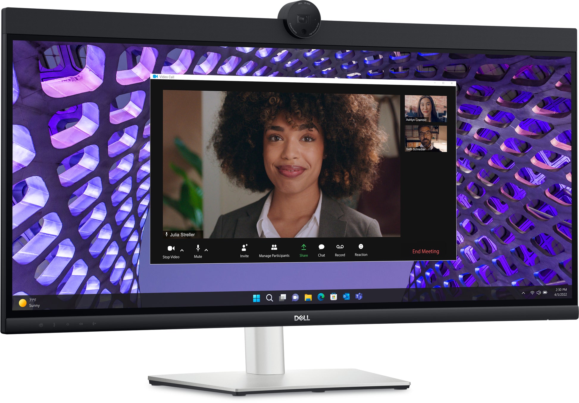 DELL P3424Web – Monitor, 34,1" 3440 × 1440, LCD, Schwarz