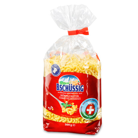 BSCHÜSSIG Hörnli mittel – 500 g
