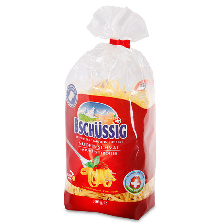 BSCHÜSSIG Eierteigwaren 4 mm – laktosefrei – 500 g