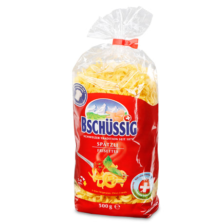 BSCHÜSSIG Vegetarische Spätzli – 500 g