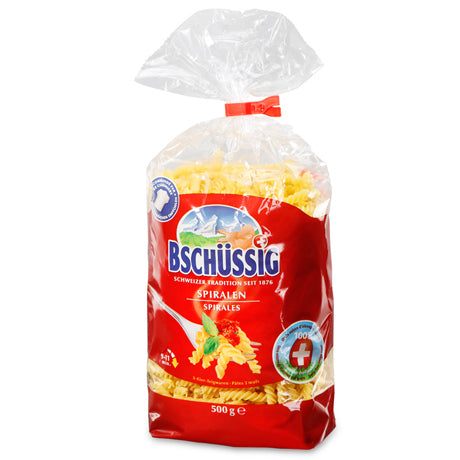 BSCHÜSSIG Fusilli – laktosefrei – 500 g