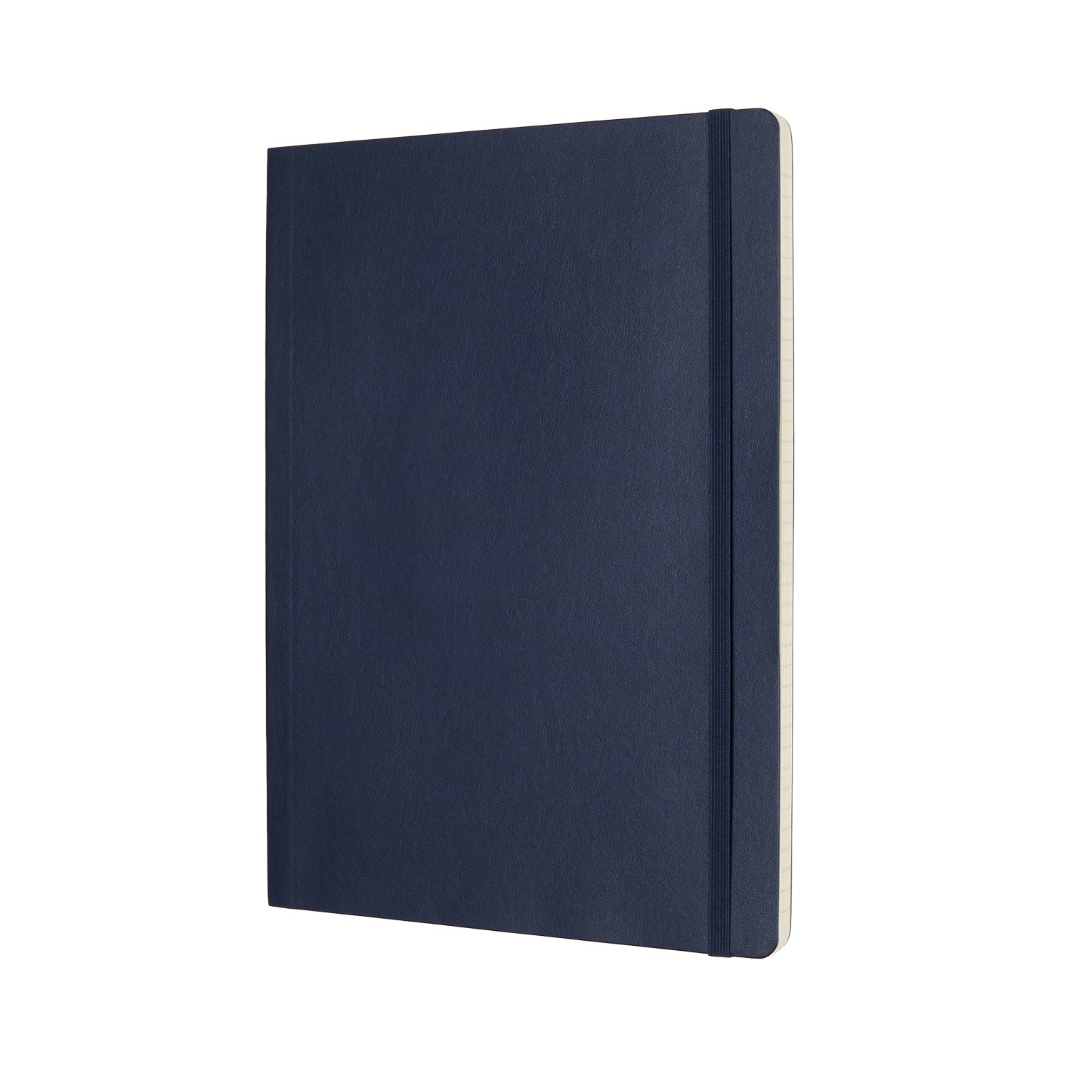 Moleskine Notizbuch, 190 × 250 mm, liniert, Fadenheftung, Softcover, 70 g/m² – blau
