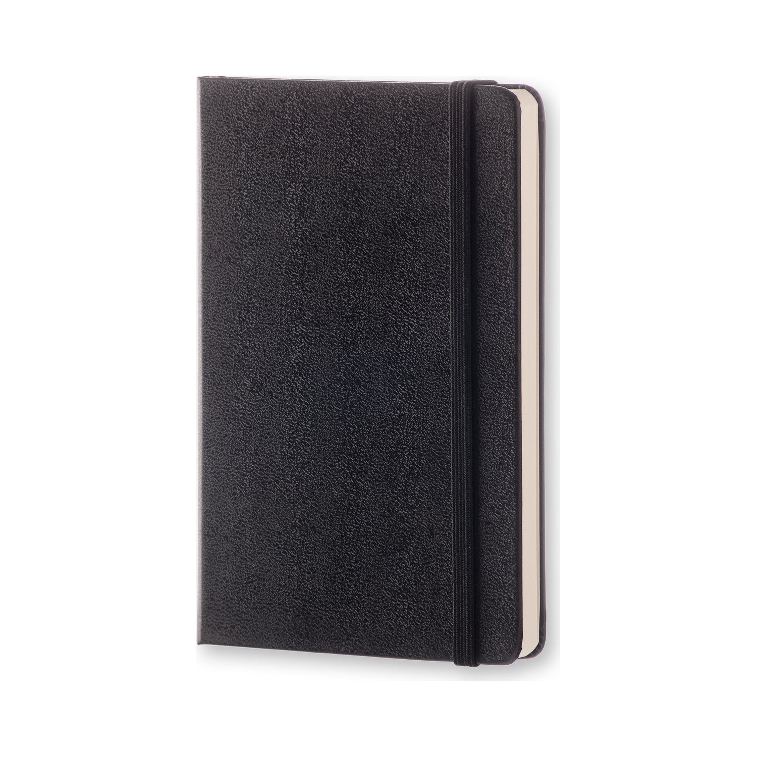 Moleskine Notizbuch, 90 × 140 mm, punktkariert, Leimbindung, Hardcover, 192 Seiten, 70 g/m² – schwarz