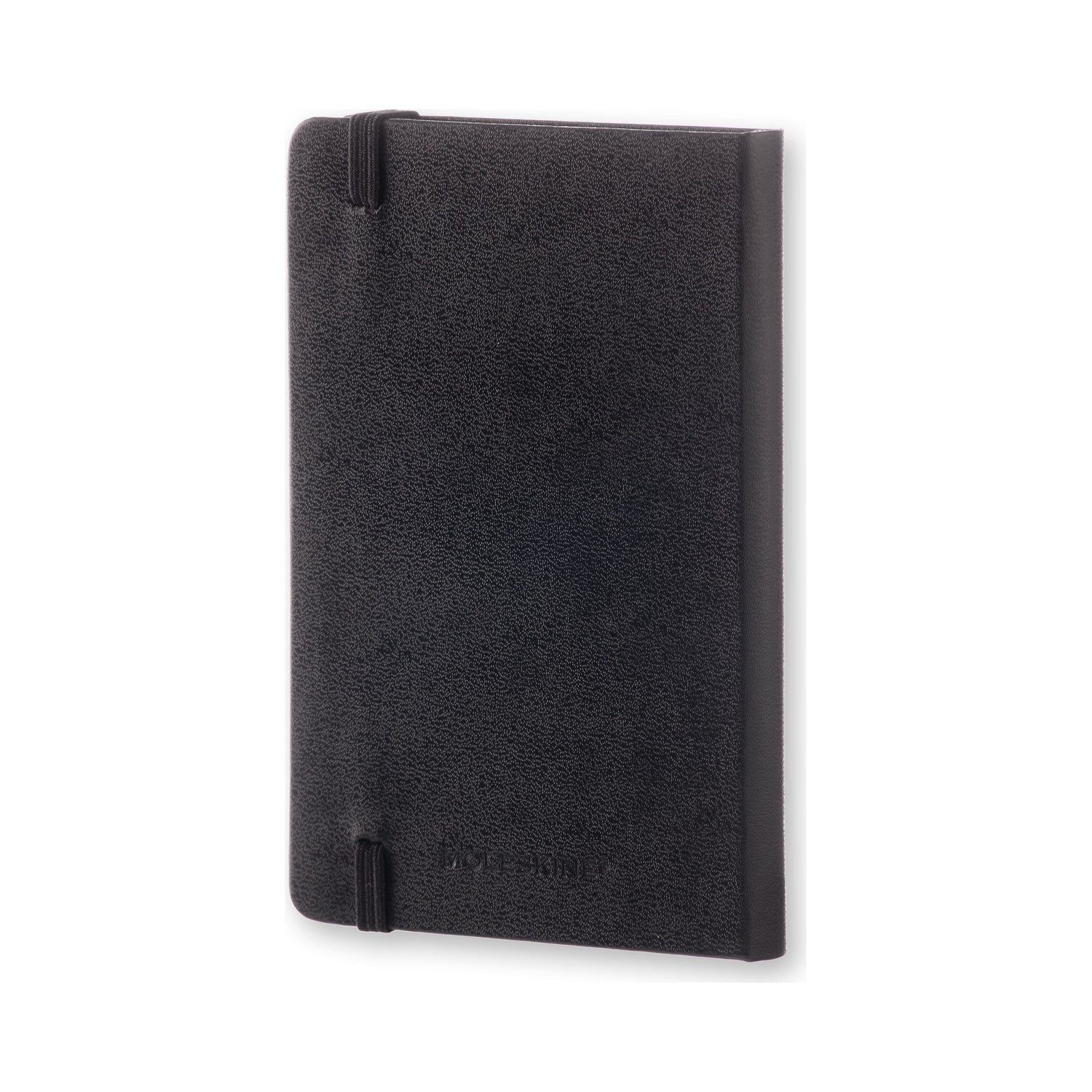 Moleskine Notizbuch, 90 × 140 mm, punktkariert, Leimbindung, Hardcover, 192 Seiten, 70 g/m² – schwarz