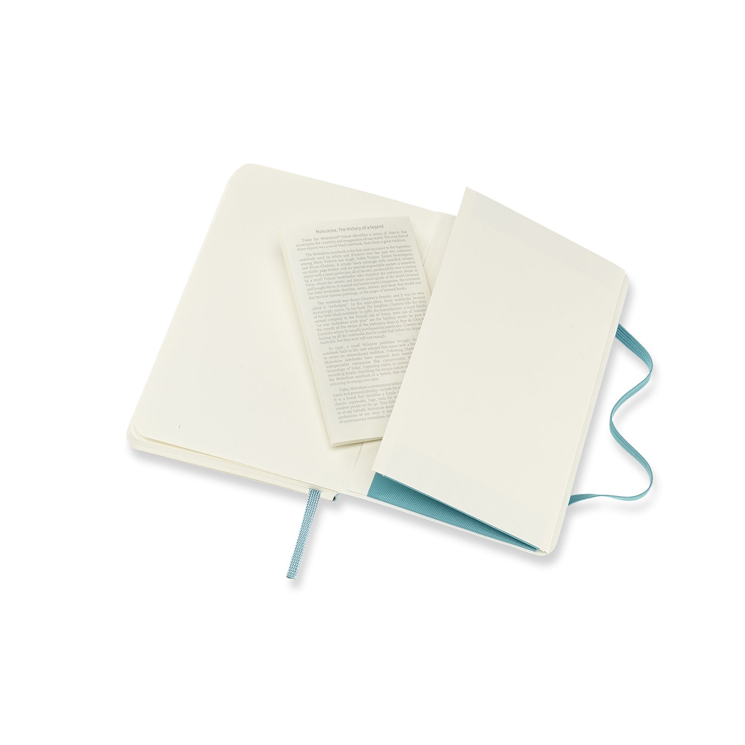 Moleskine Classic Soft Notizbuch – A6 – liniert – 70 g/m² – Softcover, Blau, FSC