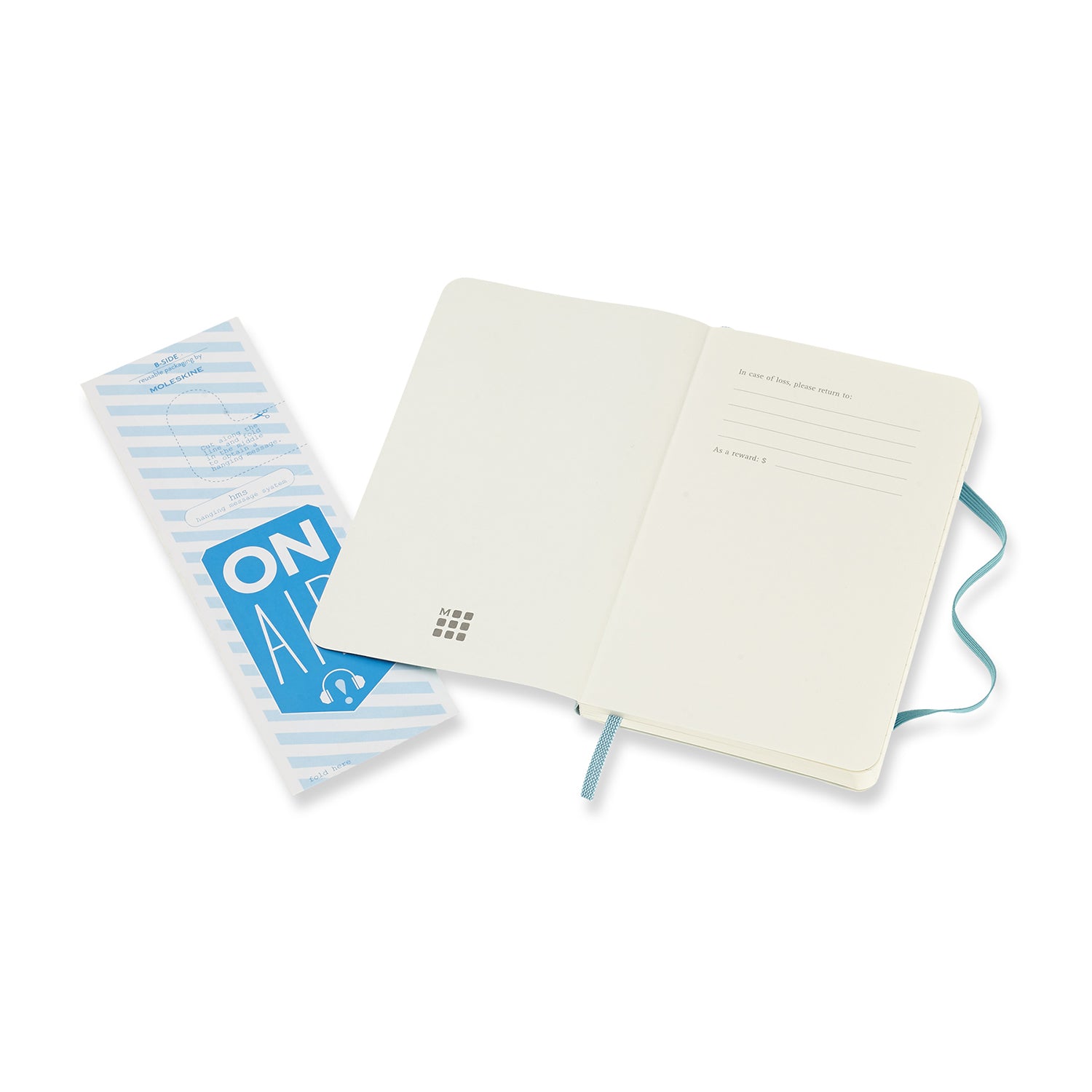 Moleskine Classic Soft Notizbuch – A6 – liniert – 70 g/m² – Softcover, Blau, FSC