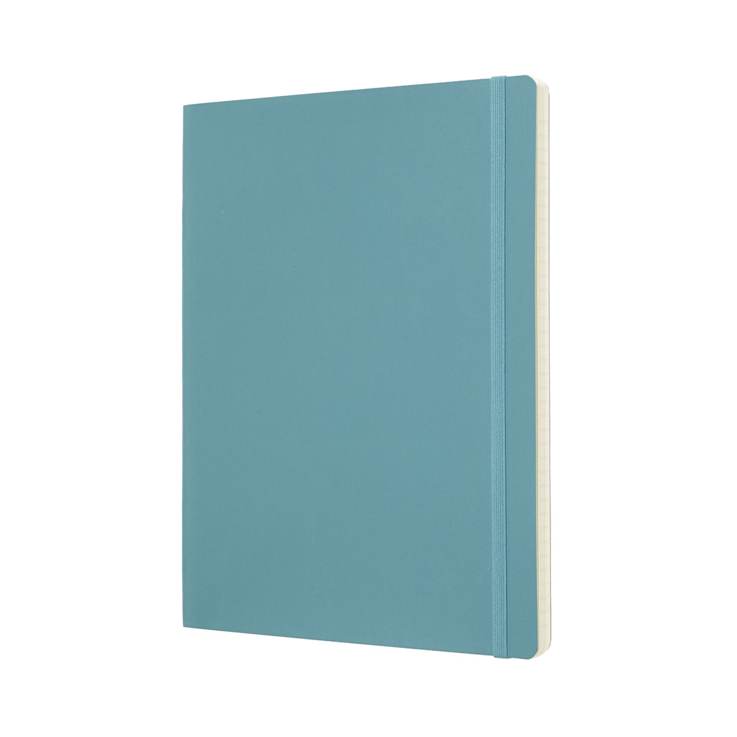 Moleskine Notizbuch, 190 × 250 mm, liniert, Fadenheftung, Softcover, 192 Seiten, 70 g/m² – hellblau