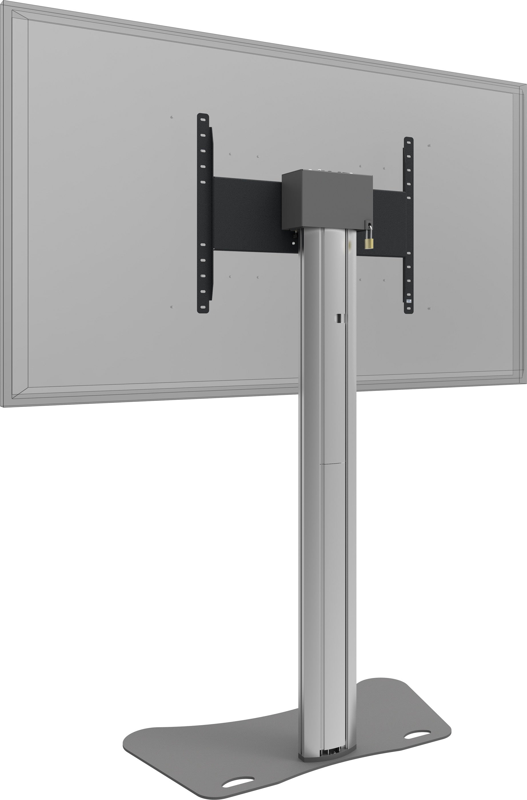 SmartMetals Wandhalterung – Fix – VESA 400×200–800×600 – bis 160 kg – 063.0335, Schwarz