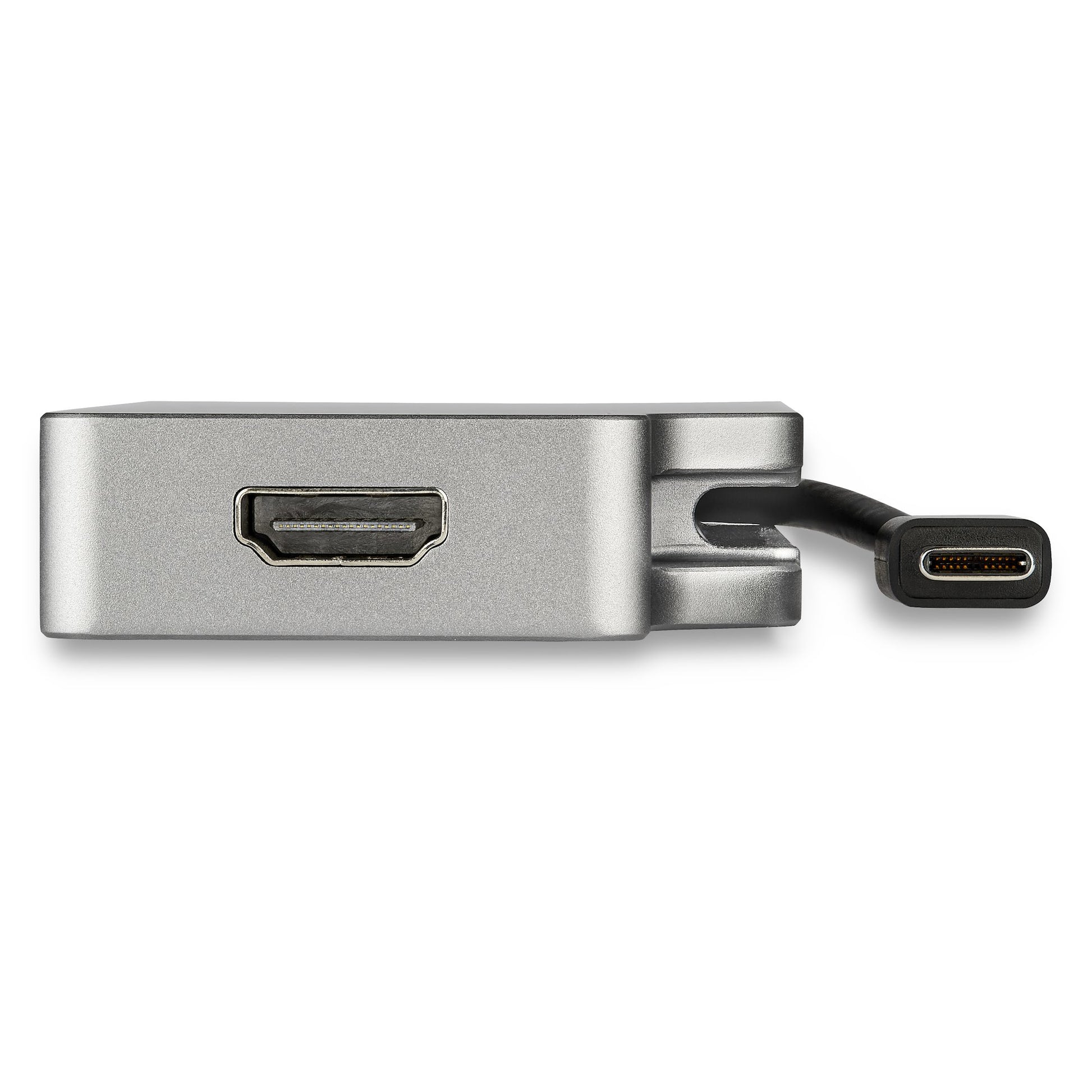 StarTech.com USB-C Multiport-Adapter – 4K (4096 × 2160) @ 60 Hz, HDMI 2.0, DVI-D, VGA, 11,5 cm, USB 3.2 Gen 1