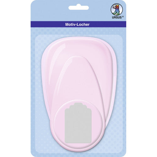 URSUS JUMBO – Motivstanzer Tag, Ø 76 mm, rosa