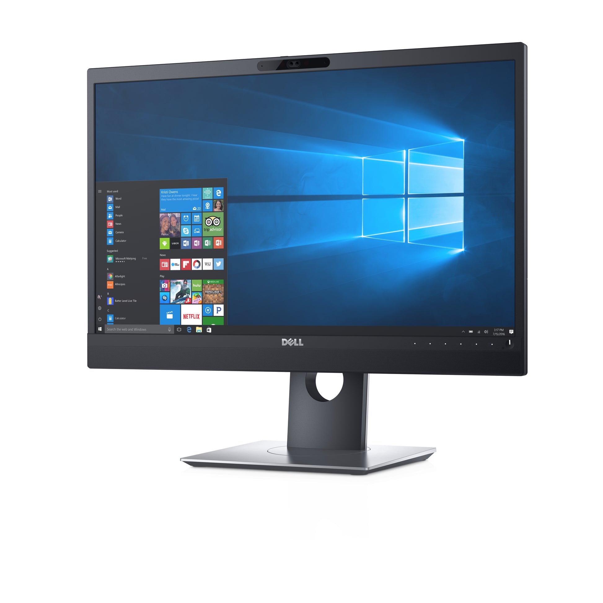 DELL P2418HZ – 23,8" IPS, Full HD (1920 × 1080), 60 Hz, Webcam
