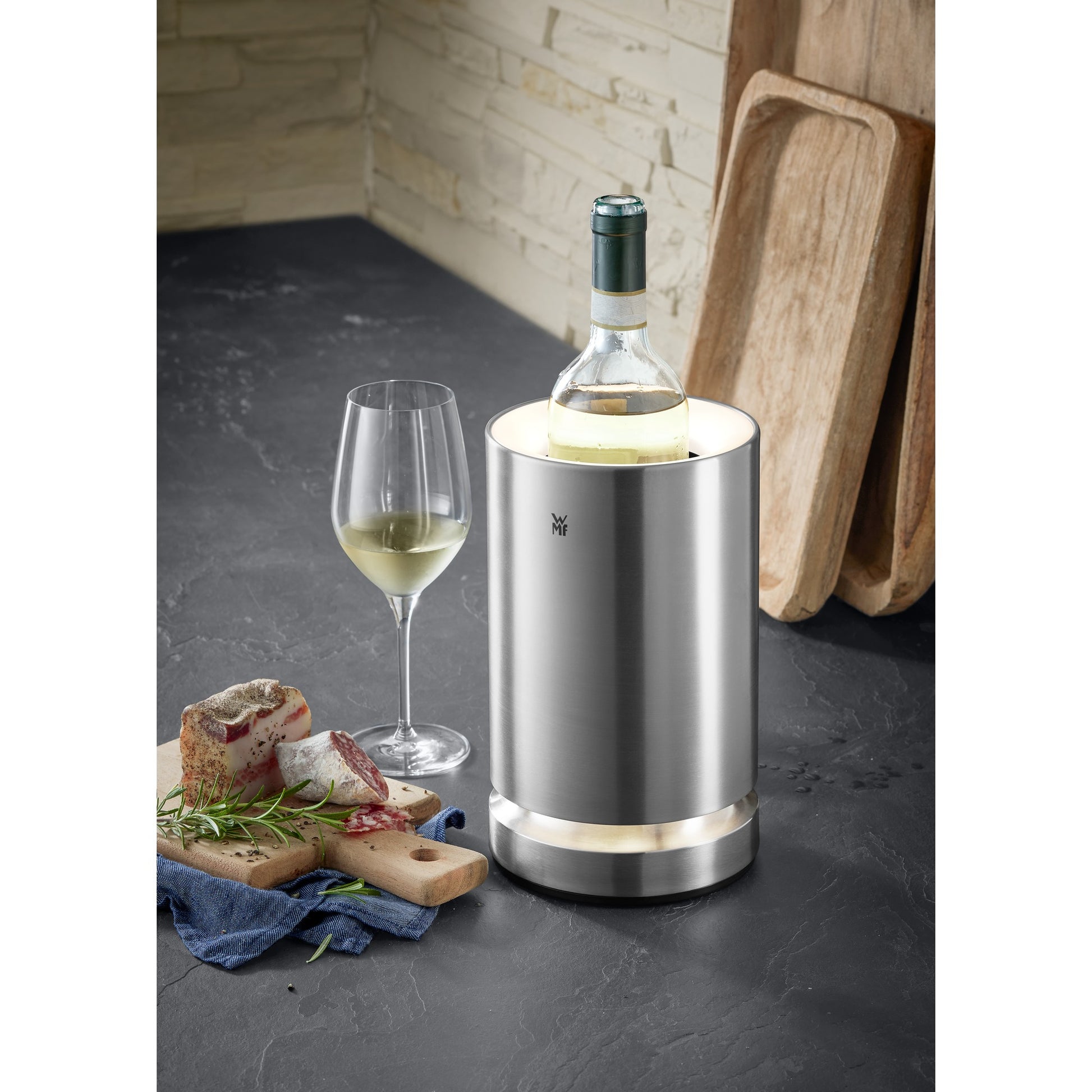 WMF Flaschenkühler Ambient für 1 Flasche – Edelstahl