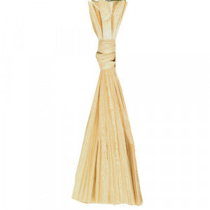 URSUS Bastband (Papierbast), Viskose, Beige, 30 m, 1 Stk.