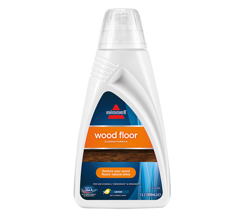 Bissell SpinWave Bodenreiniger für Holz, für CrossWave – Zitrone, Flüssigkeit, Flasche – 1 l