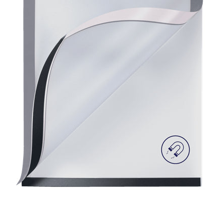 Franken Plakatrahmen PRO – für A3 – silber – 470×650×10 mm – 2 Stk.