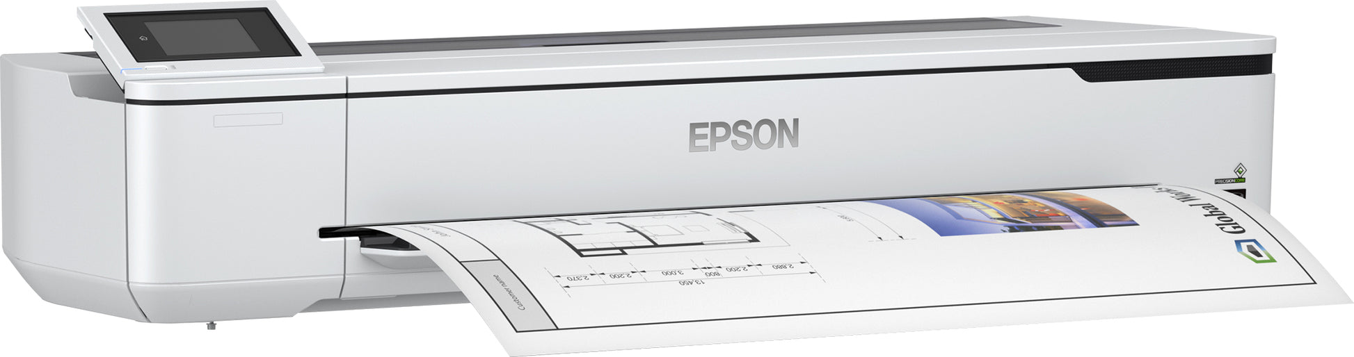 Epson SureColor SC-T5100N – Grossformatdrucker, 36", Farbe, LAN/WLAN/USB, ohne Stand, 2400 × 1200 dpi