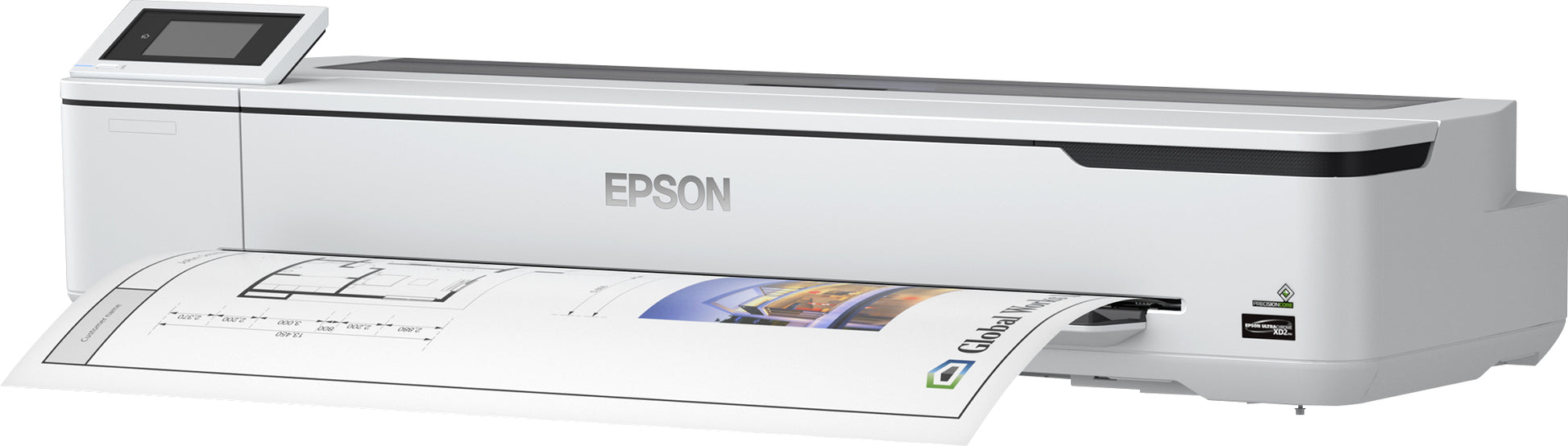 Epson SureColor SC-T5100N – Grossformatdrucker, 36", Farbe, LAN/WLAN/USB, ohne Stand, 2400 × 1200 dpi