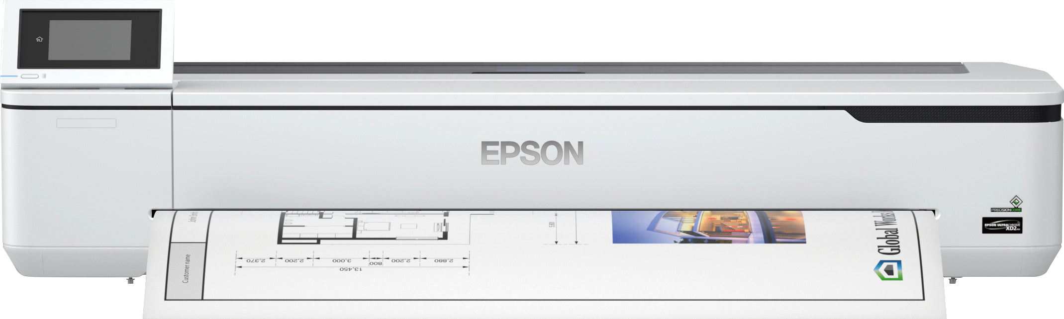 Epson SureColor SC-T5100N – Grossformatdrucker, 36", Farbe, LAN/WLAN/USB, ohne Stand, 2400 × 1200 dpi