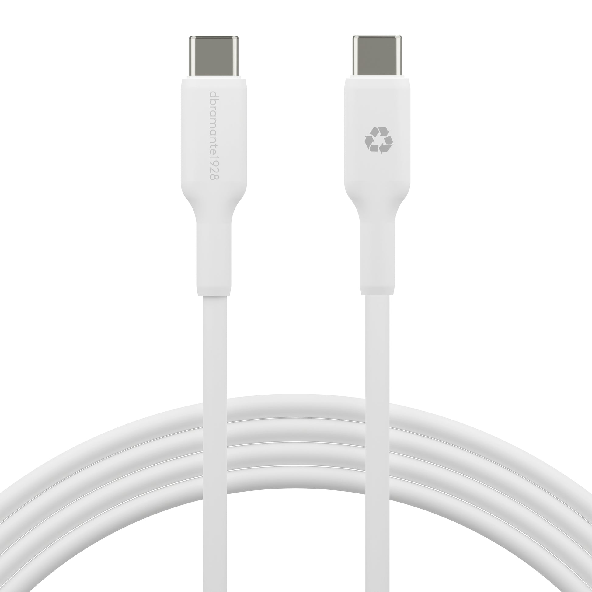 dbramante1928 USB-C auf USB-C Kabel – 2 m – Weiss