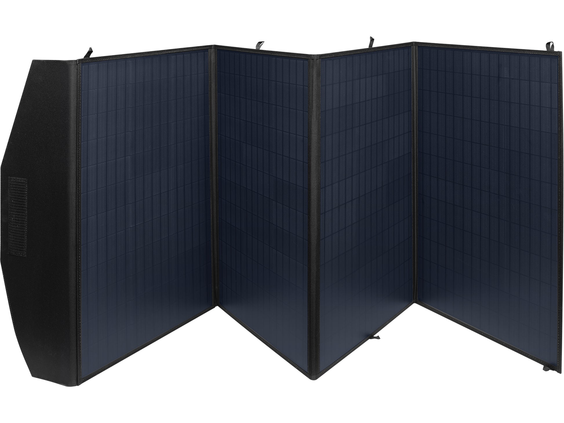 Sandberg 420-82 Solarpanel-Ladegerät 200 W – USB×3, PD, QC 3.0 – Monokristallines Silizium – Schwarz