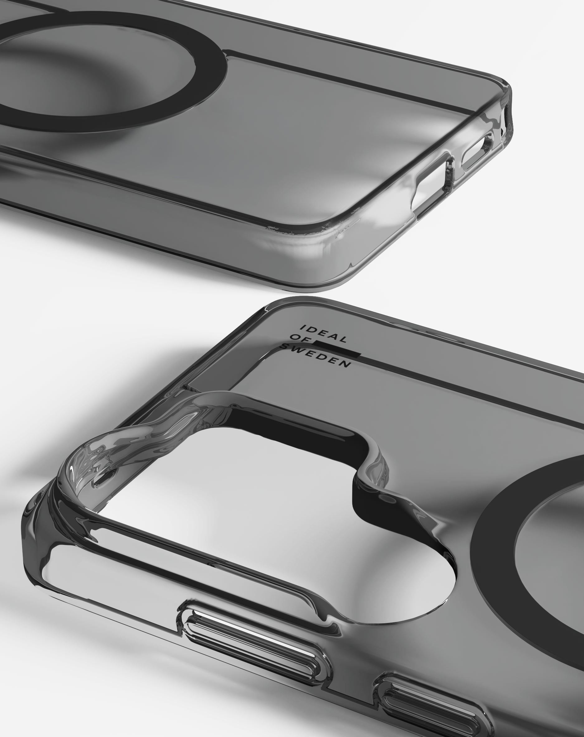iDeal of Sweden Clear Cover – Backcover – für Samsung Galaxy S26 Ultra, MagSafe, PC+TPU, Getöntes Schwarz