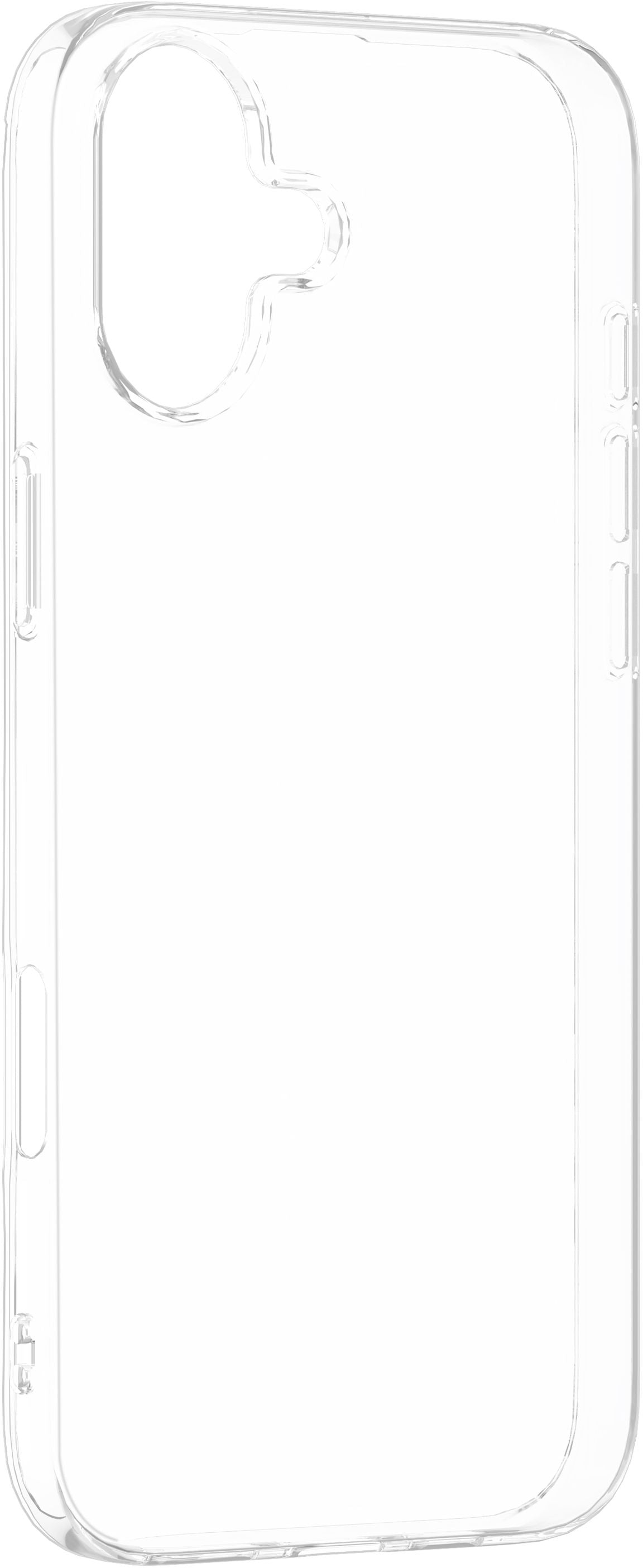eSTUFF INFINITE (GRS) Vienna Backcover – für Apple iPhone 16, TPU, Transparent