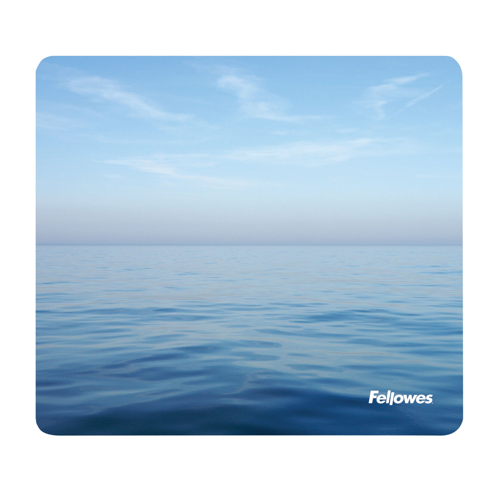 Fellowes Earth Series Mauspad – 228 × 203 mm, Kunststoff, Ozean