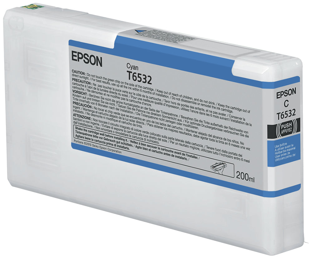 Epson Tintenpatrone T6532, Cyan