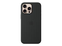 Apple Backcover – für iPhone 16 Pro Max – schwarz – Silikon – MagSafe-kompatibel