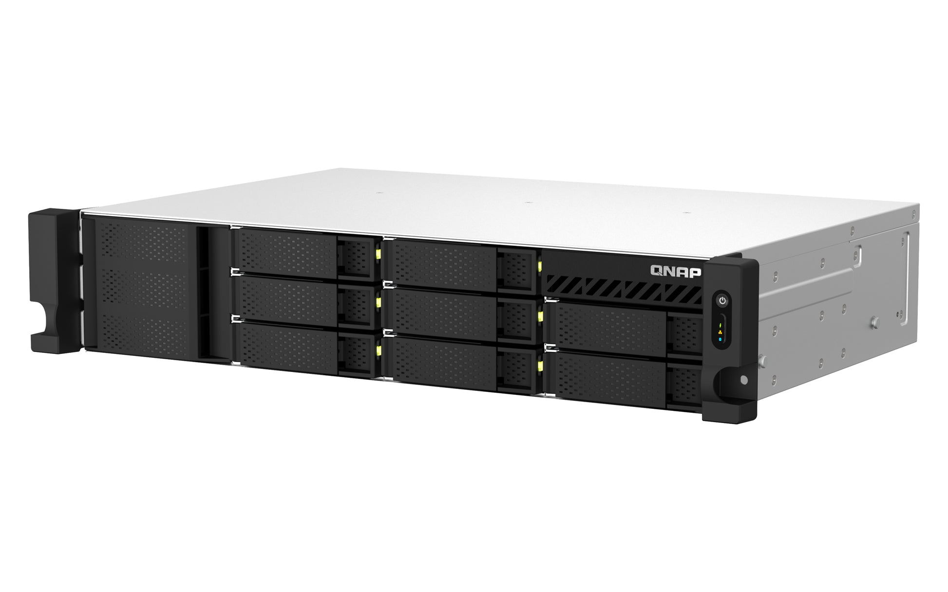 QNAP TS-873AEU-4G Allgemeines Speichergerät – 2 × 2,5 Gbit/s Ethernet, 4 GB DDR4, 2U 8-Bay