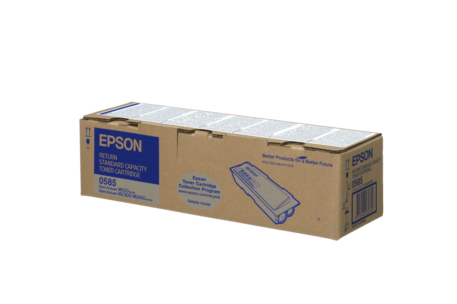 Epson Toner 585 – schwarz, 8000 Seiten