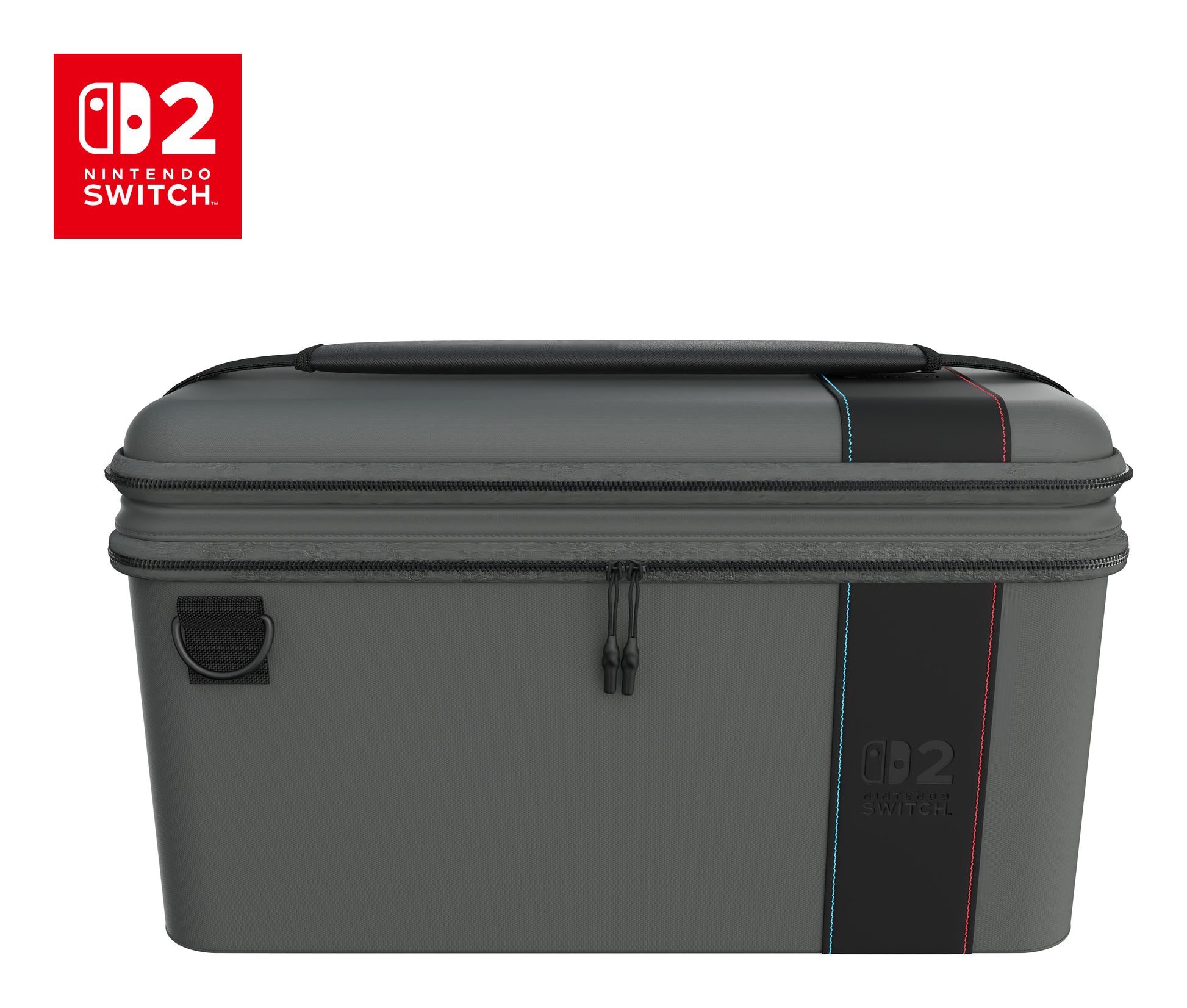 Turtle Beach 2-in-1-Etui PlayTrek – für Nintendo Switch 2 – 148×320×203 mm – anthrazit – EVA/Polyester/TPU