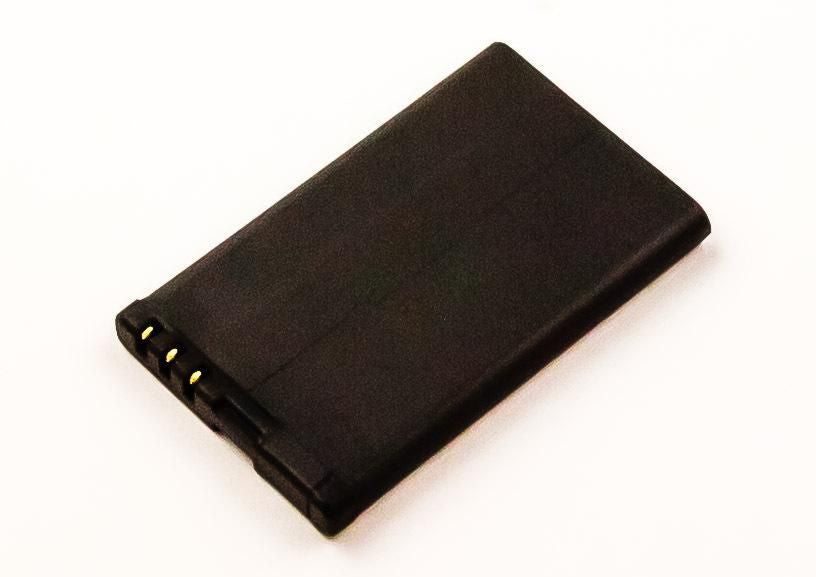 CoreParts Akku – für Nokia – 3,7 V, 1000 mAh – Schwarz